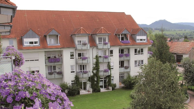 Blick auf das Seniorenzentrum in Sinzheim